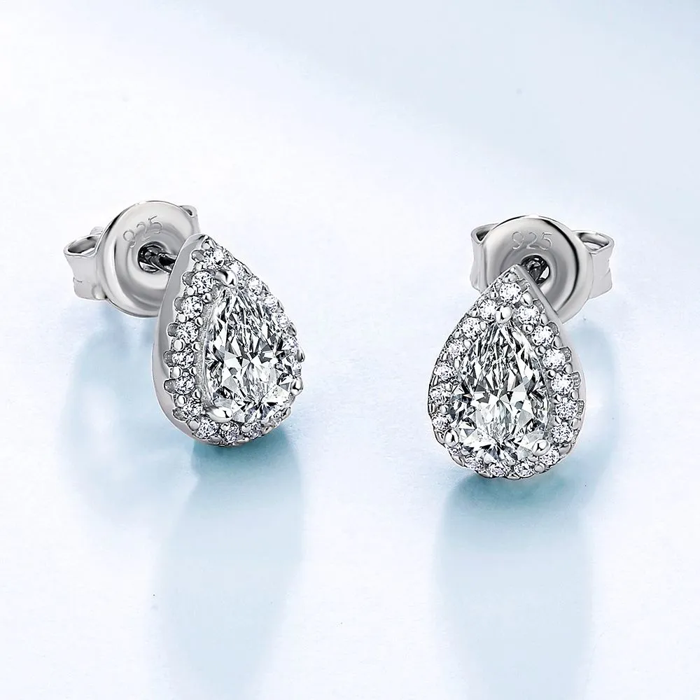 0.5 Carats *2 VVS1 Moissanite Stud Earrings for Women