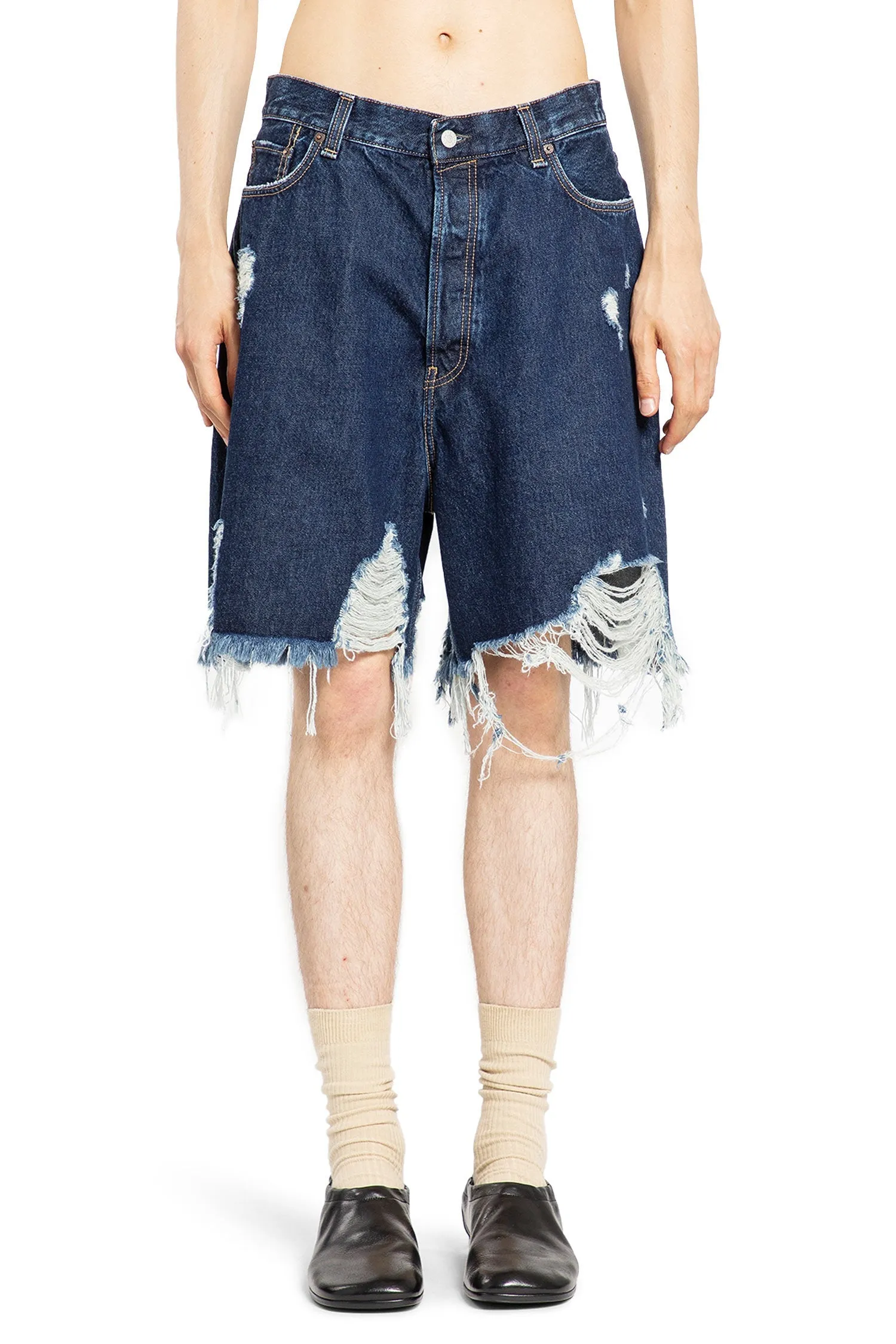 ACNE STUDIOS MAN BLUE SHORTS & SKIRTS