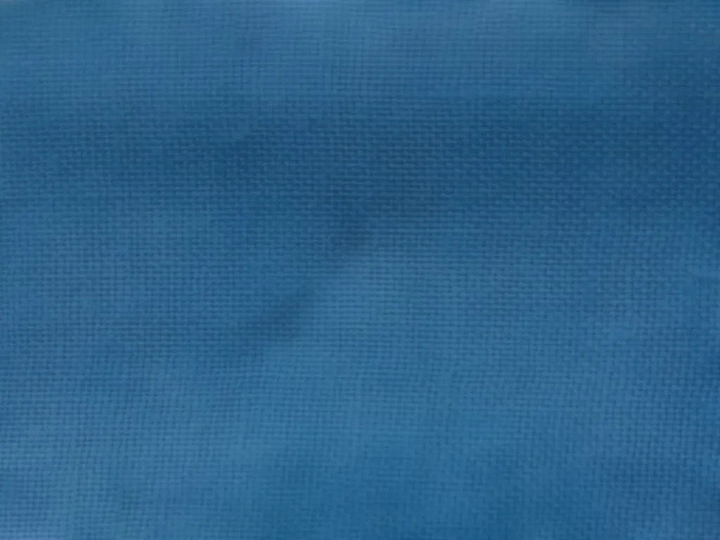 Aegean Blue Plain Glazed Cotton Fabric Wholesale