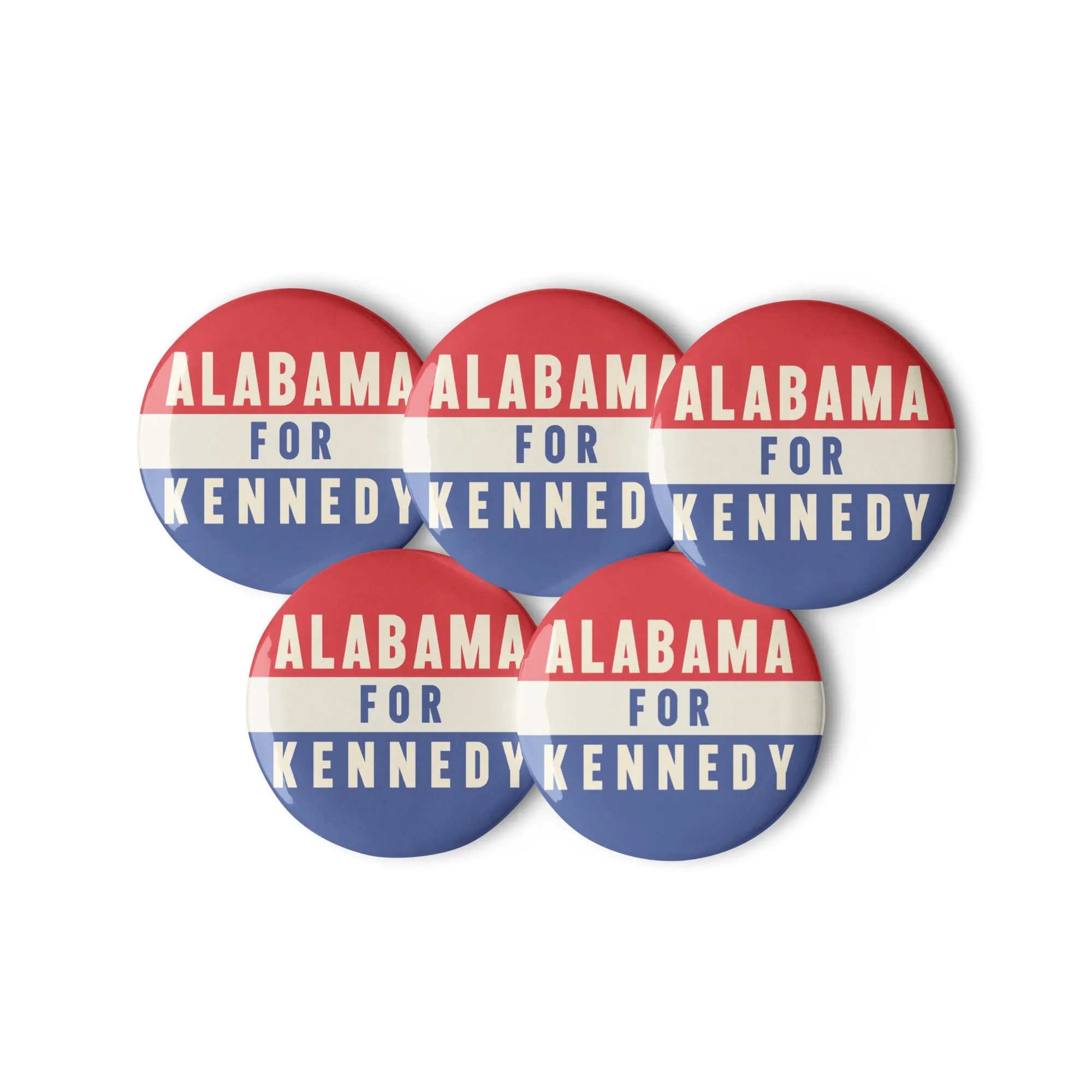 Alabama for Kennedy (5 Buttons)