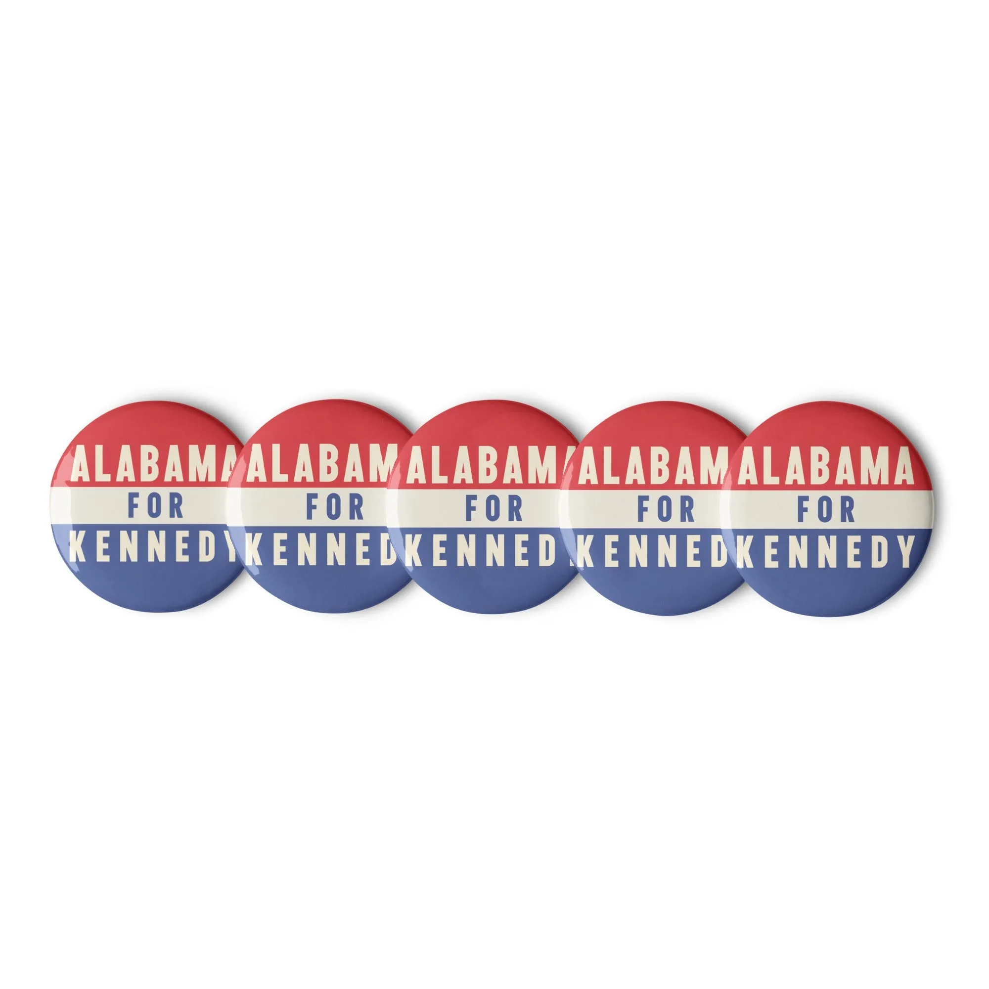 Alabama for Kennedy (5 Buttons)