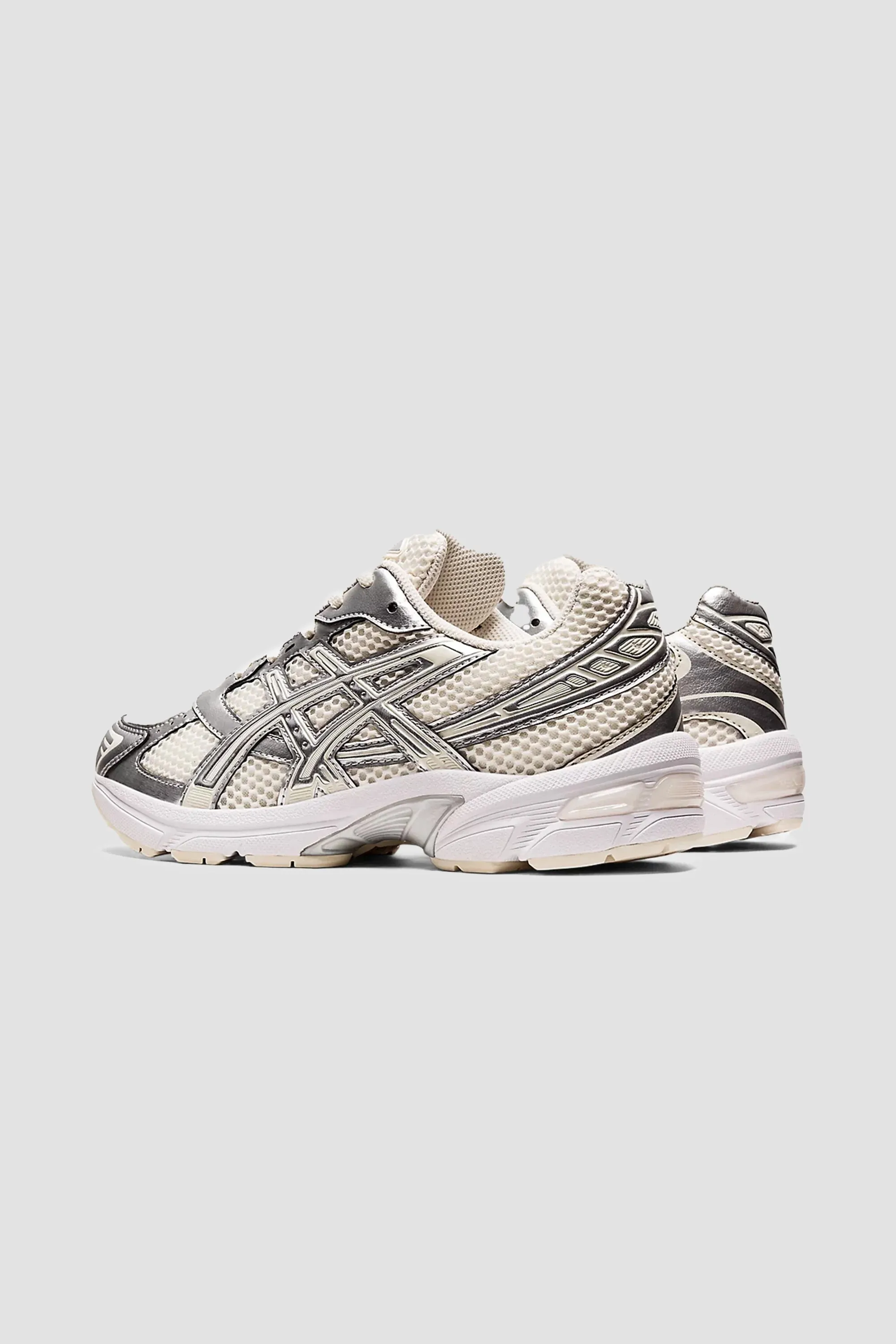 ASICS Women's Gel-1130 Sneaker in Cream/Pure Silver