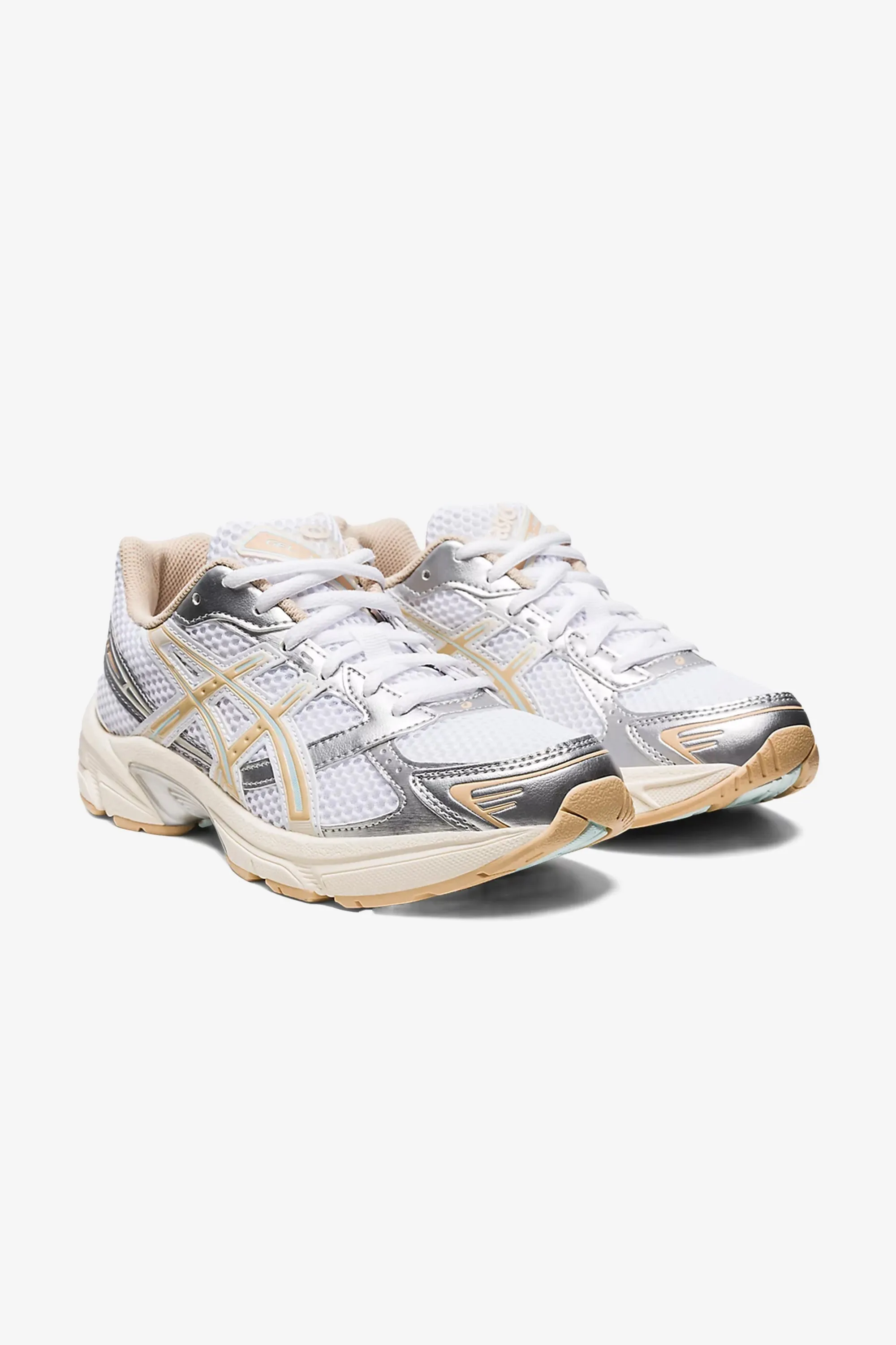 ASICS Women's Gel-1130 Sneaker in White/Dune