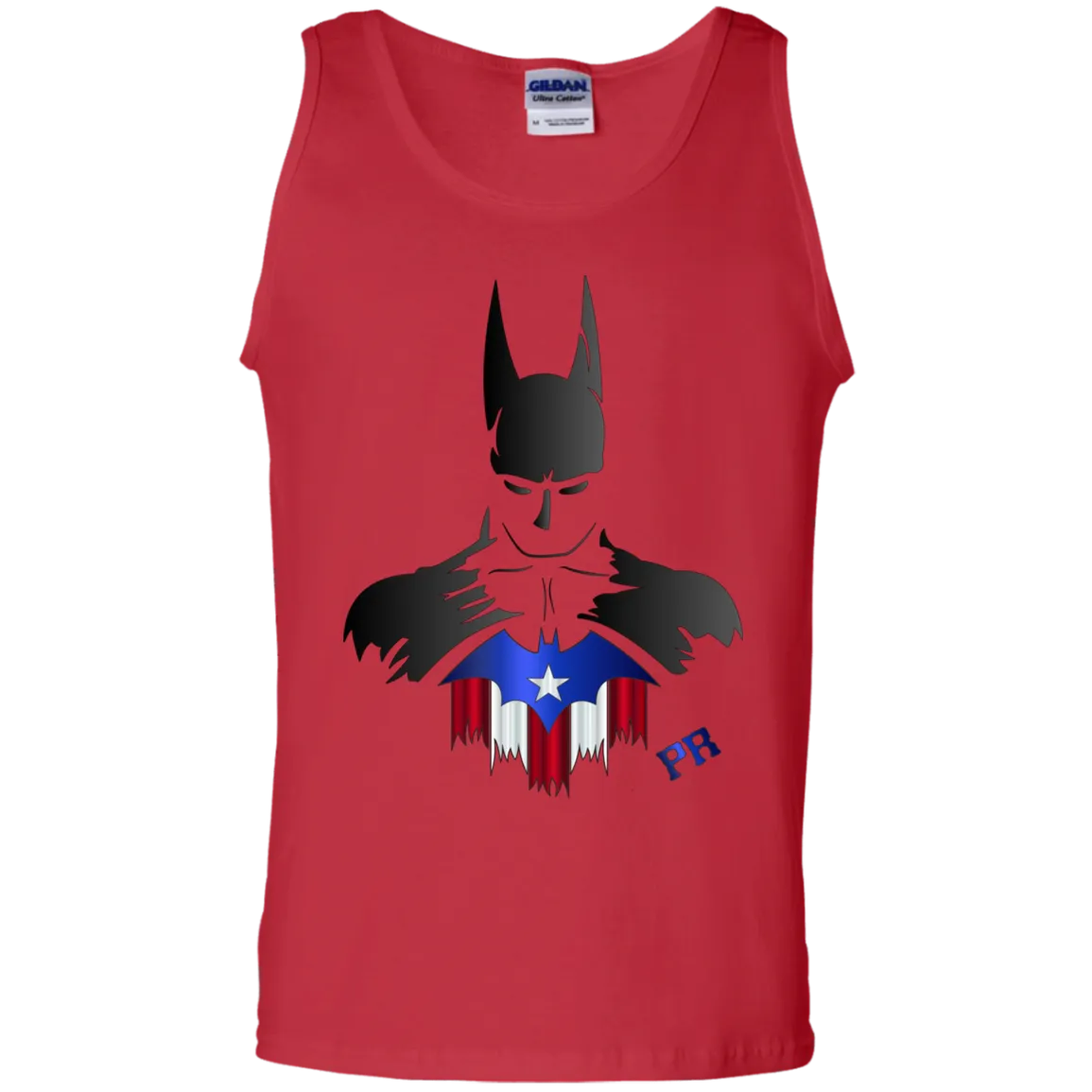 Badass PR Bat Man 100% Cotton Tank Top