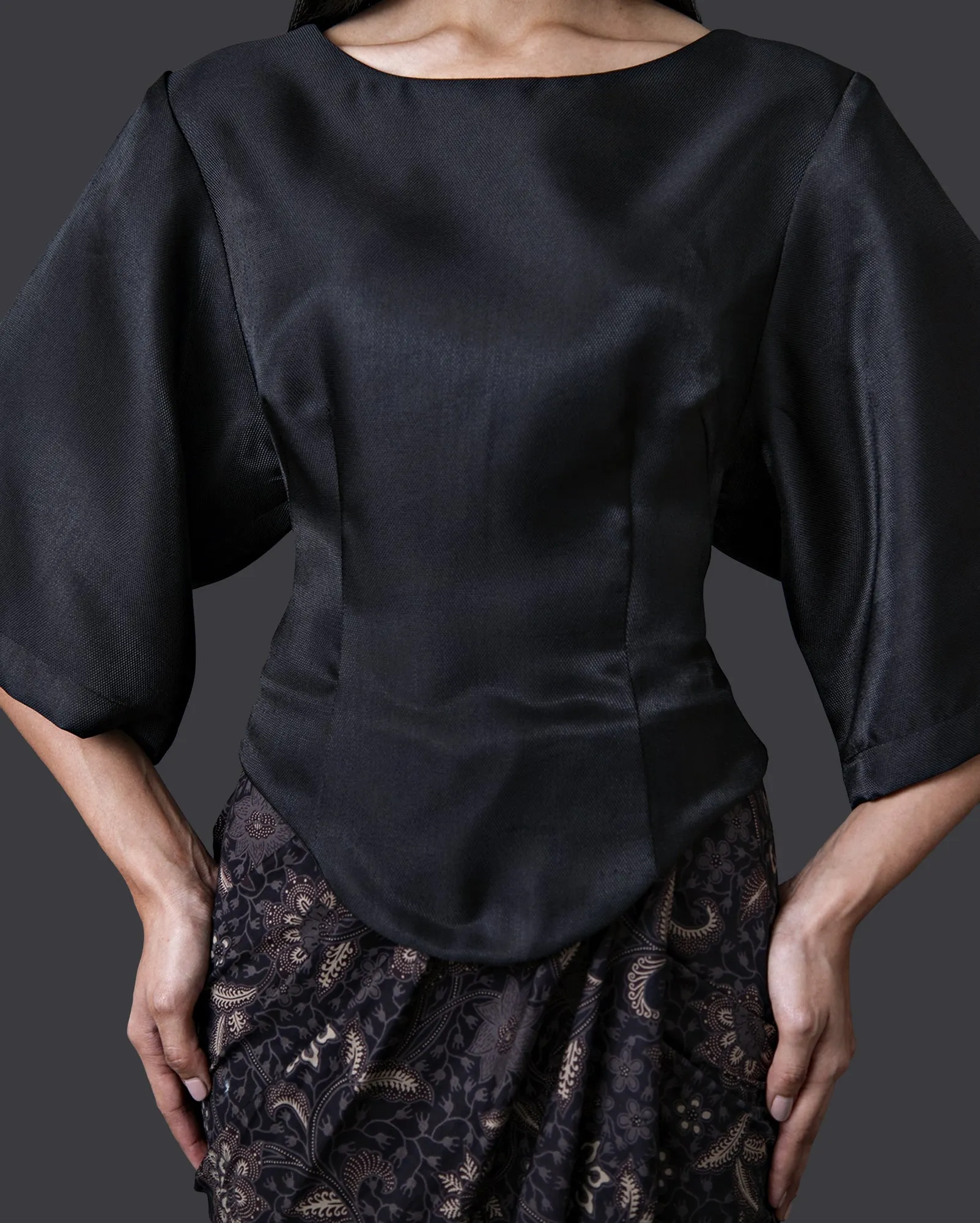 Baju Sampan (Black)