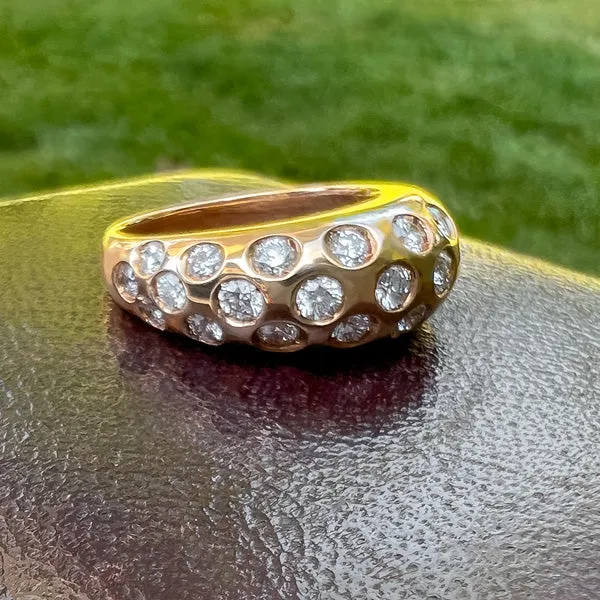 Bombe Diamond Ring