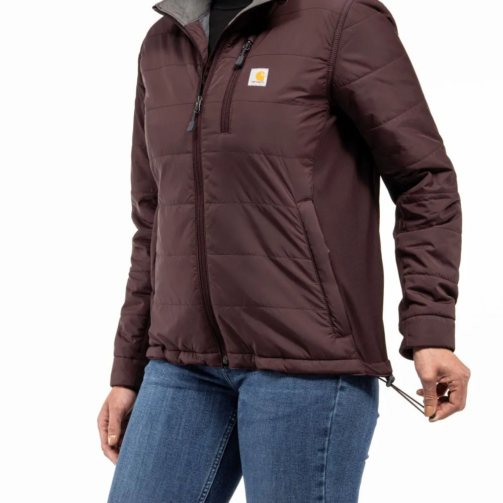 'Carhartt' Women's Rain Defender Lightweight Insulated Jacket - Blackberry