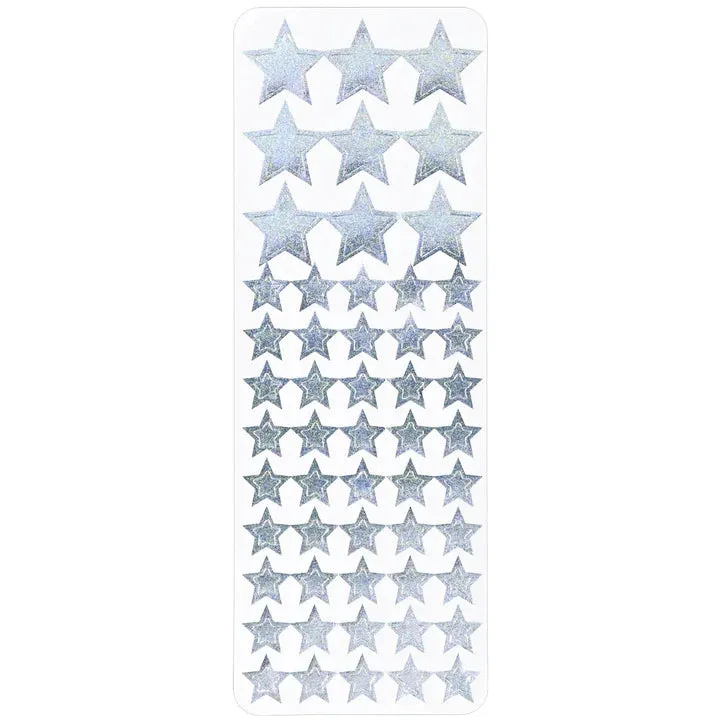 Color Foil Stars Sticker Set