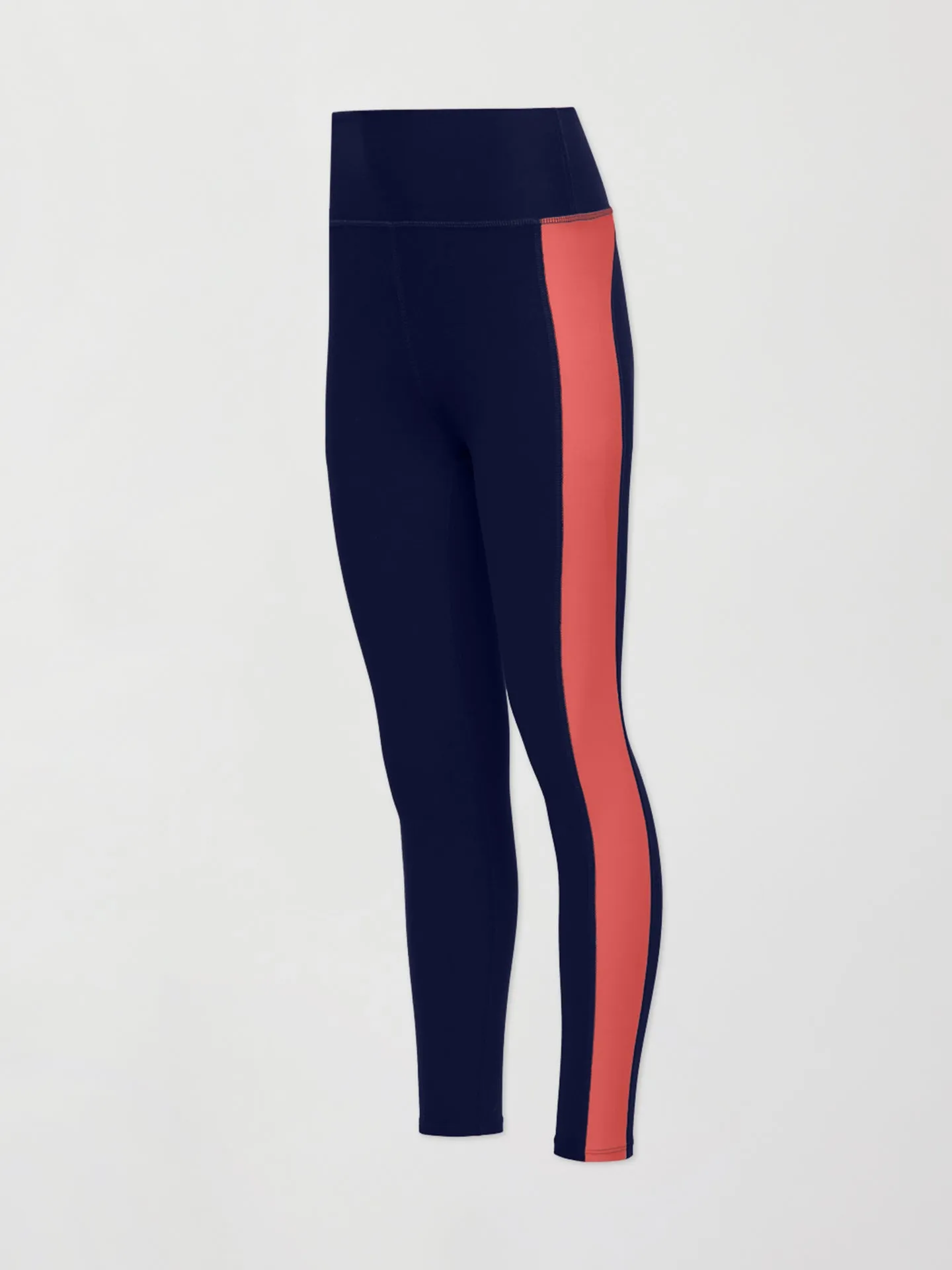 COLORBLOCK LEGGING - CORE NAVY/ CAYENNE