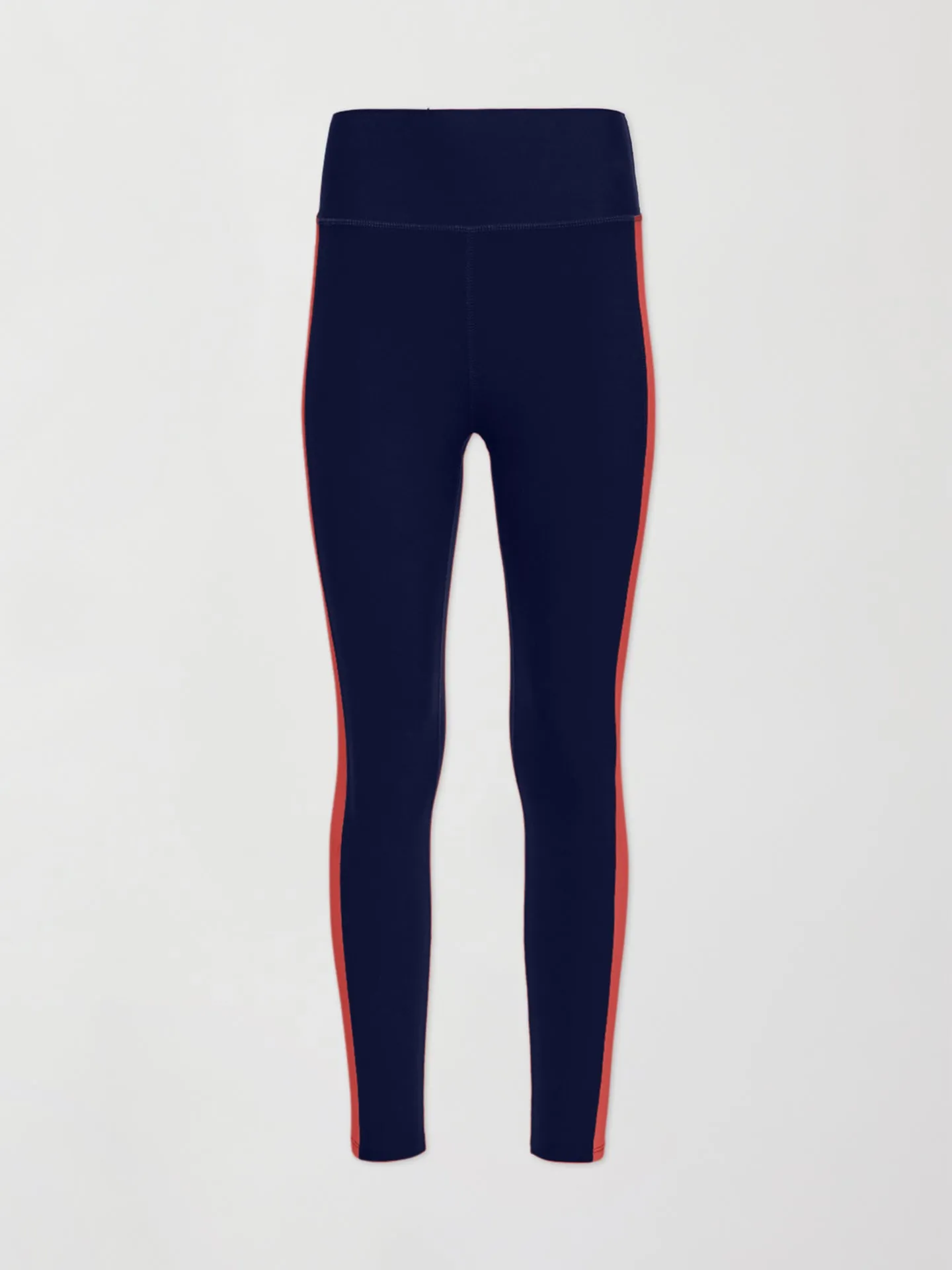 COLORBLOCK LEGGING - CORE NAVY/ CAYENNE