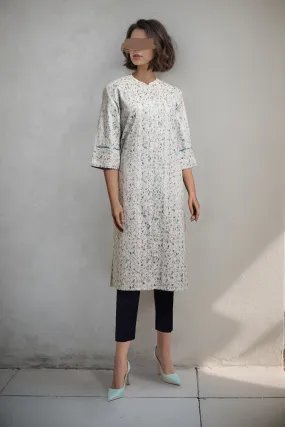 Cotton Jacquard Stitched 2 Piece (Shirt/Trouser)