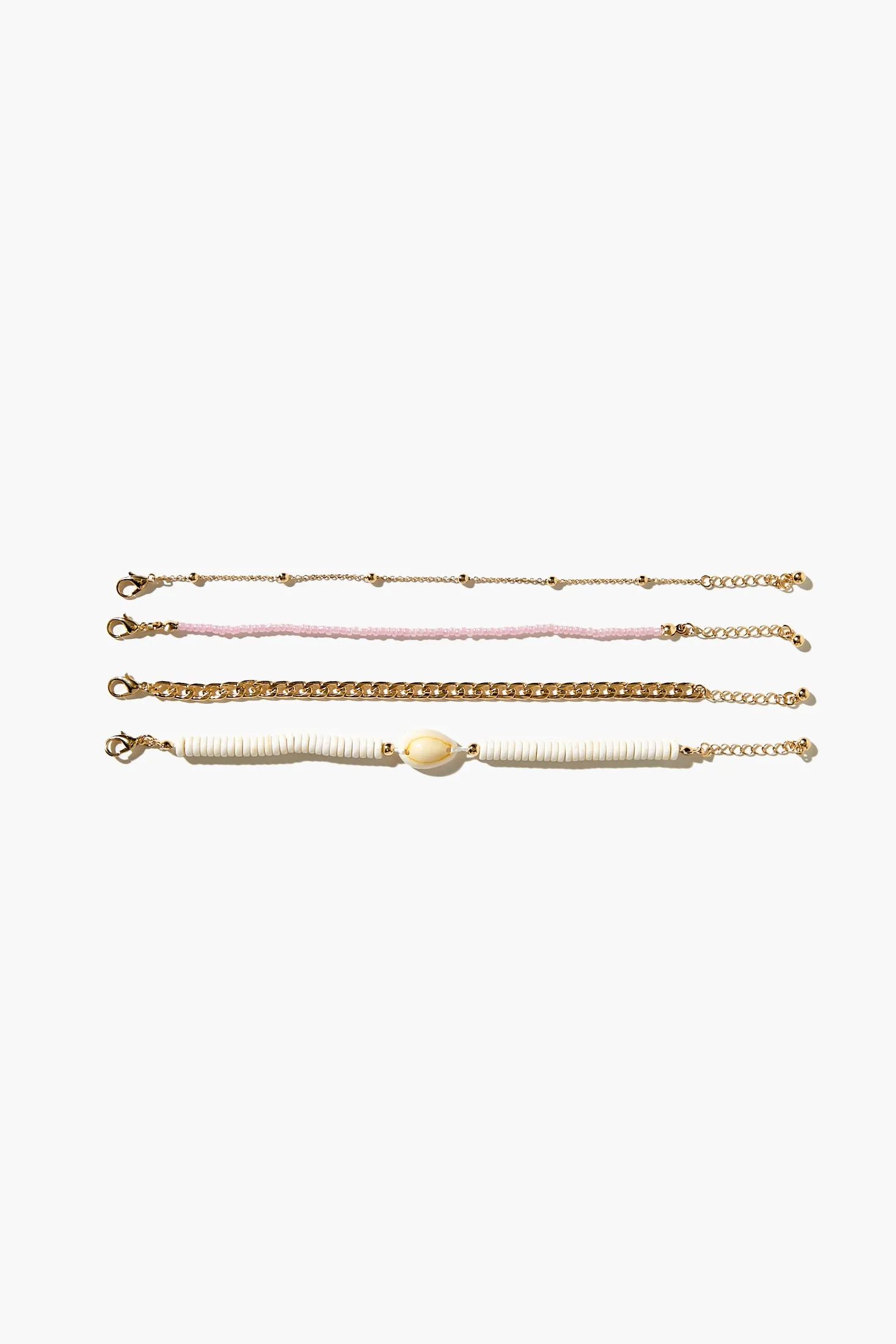 Cowrie Shell Bracelet Set