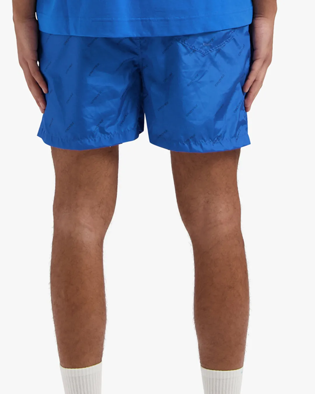 CROYEZ ALLOVER SWIM SHORTS - ROYAL BLUE