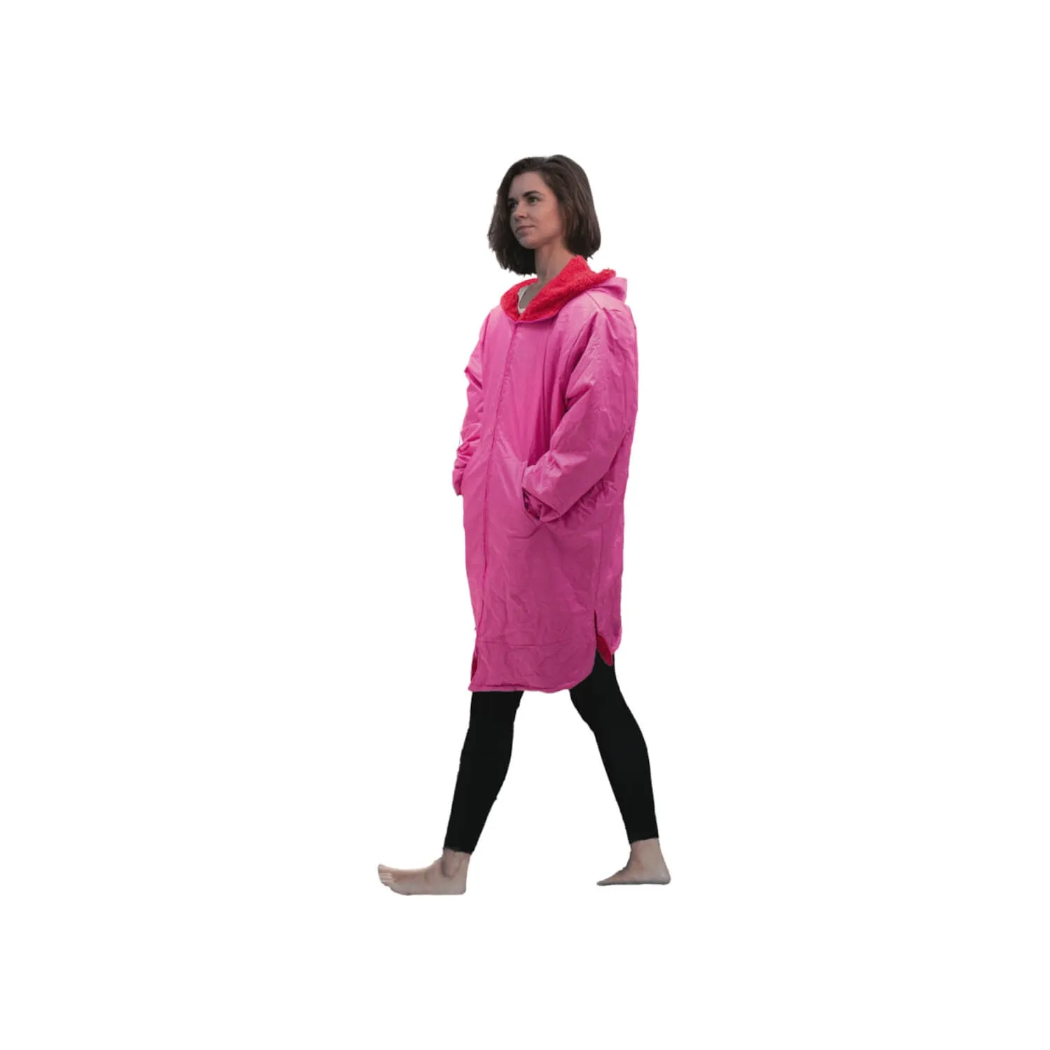 Dry Changing Robe - Pink / Red