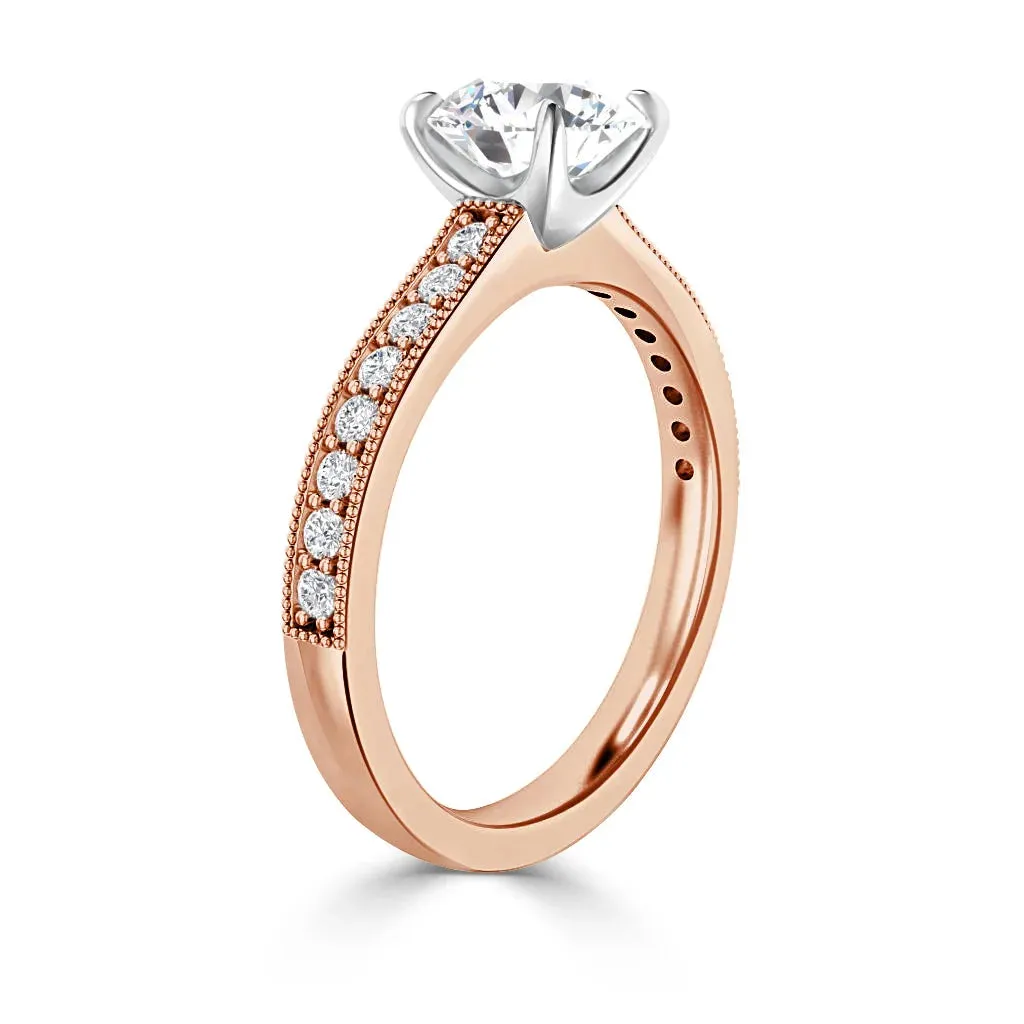 Emma - 18ct Rose Gold - Round