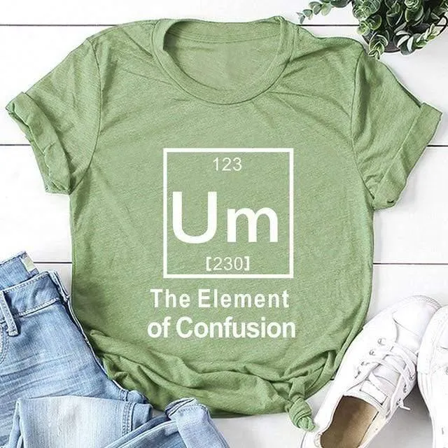 Funny Element Cotton T-Shirt