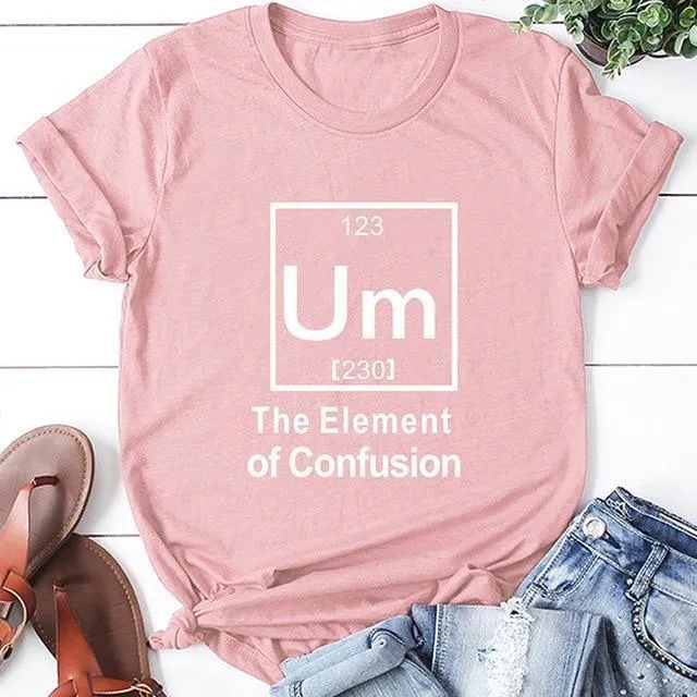 Funny Element Cotton T-Shirt