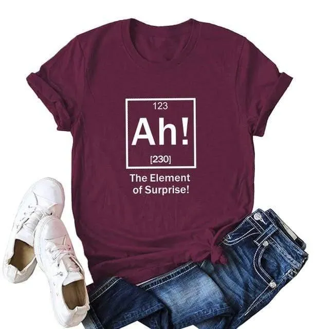 Funny Element Cotton T-Shirt