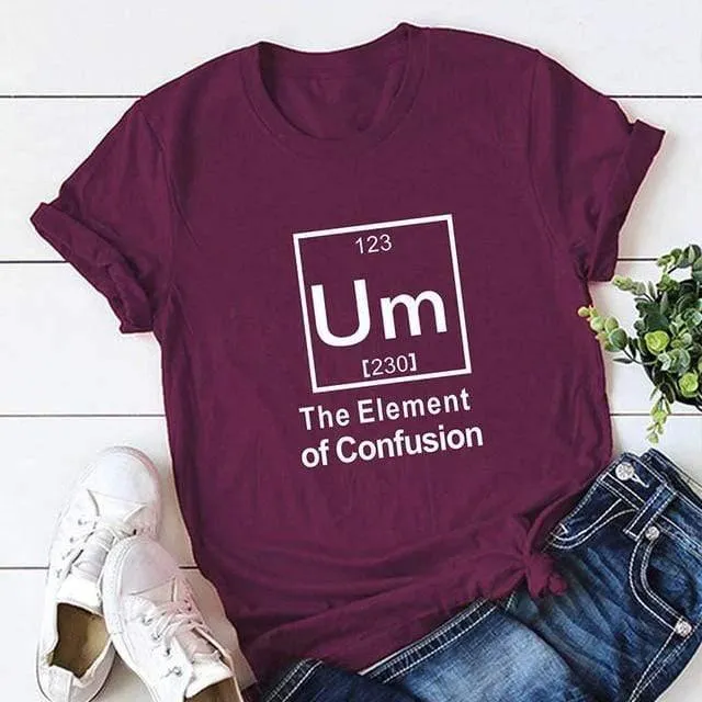 Funny Element Cotton T-Shirt