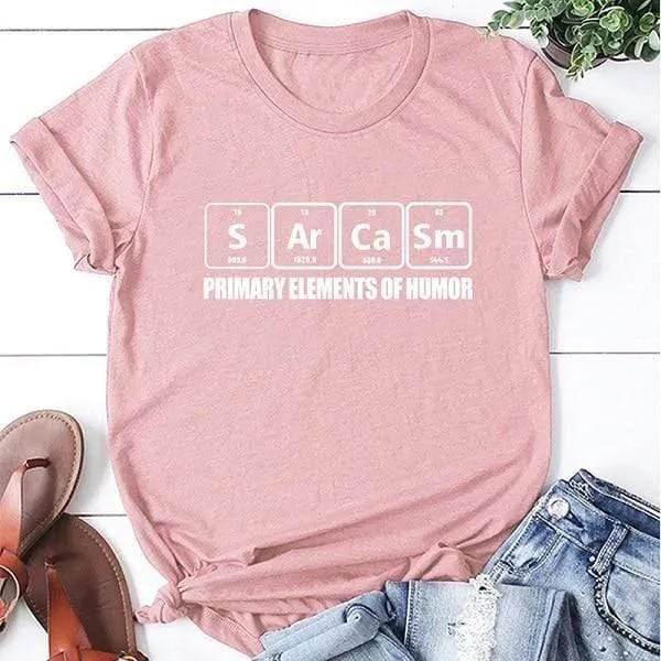 Funny Element Cotton T-Shirt