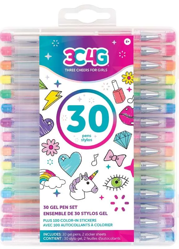 Gel Pen Set - 30pc