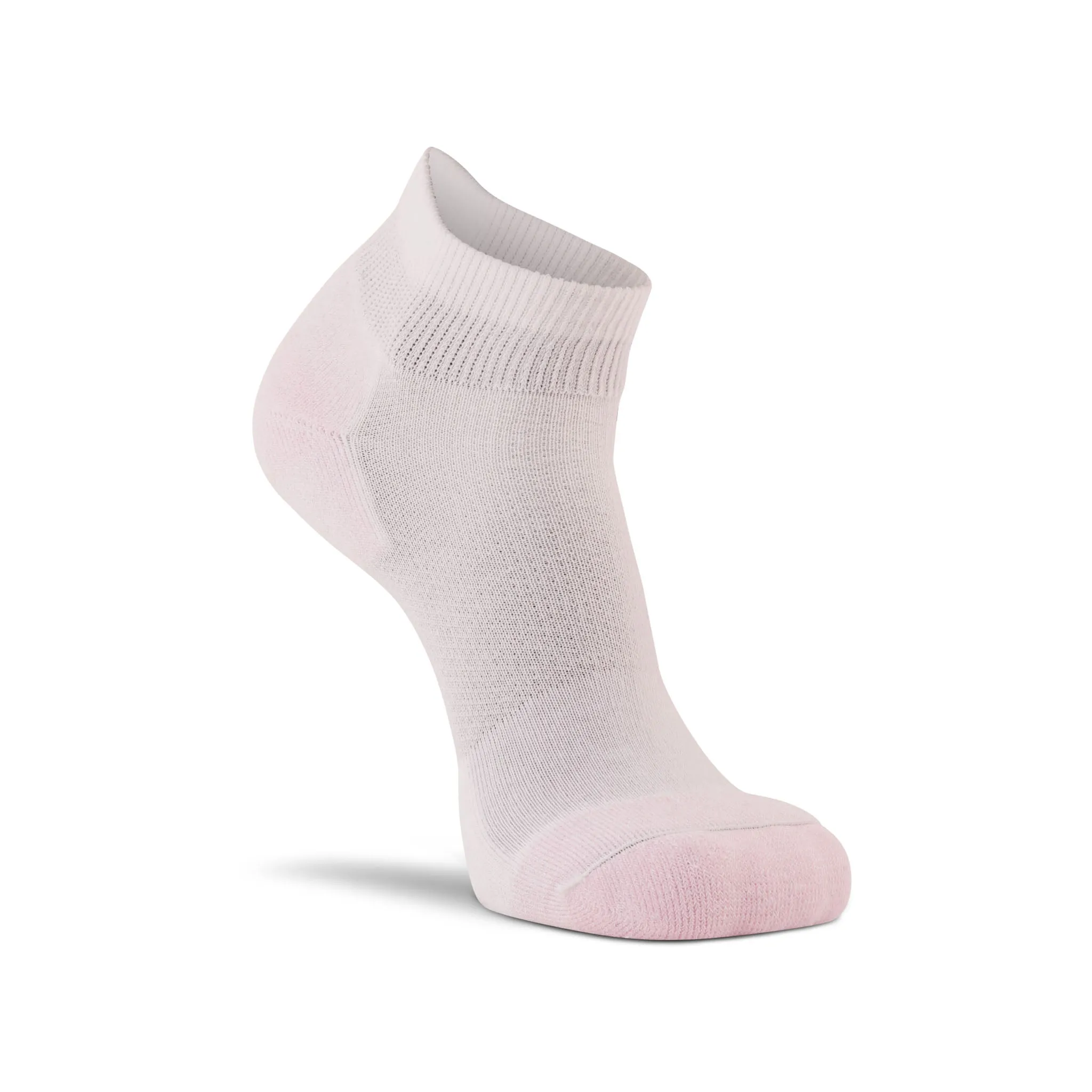 Her Diabetic Lightweight Quarter Crew Sock - 2 Pack