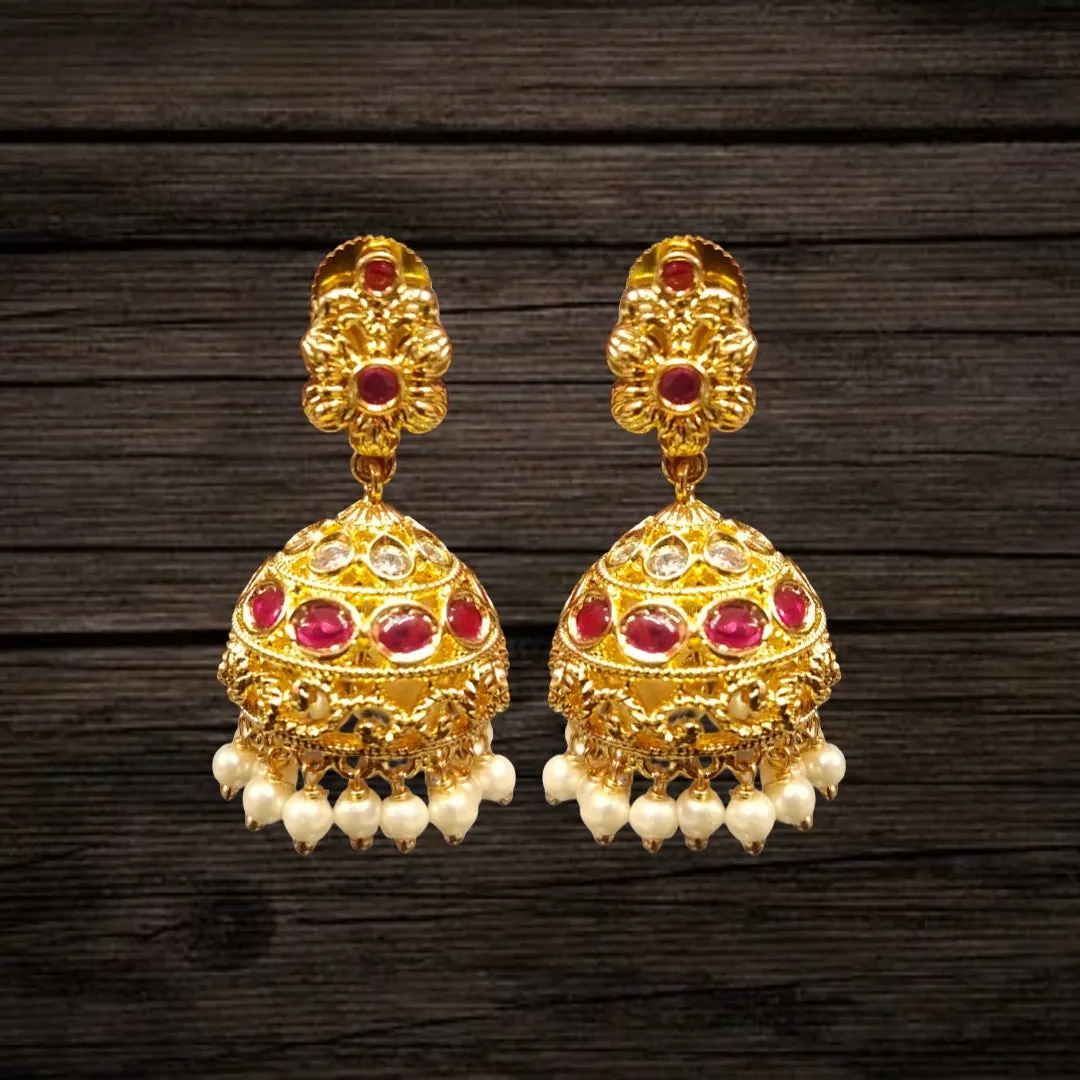 Kemp Jhumka Earrings By Asp Fashion Jewellery