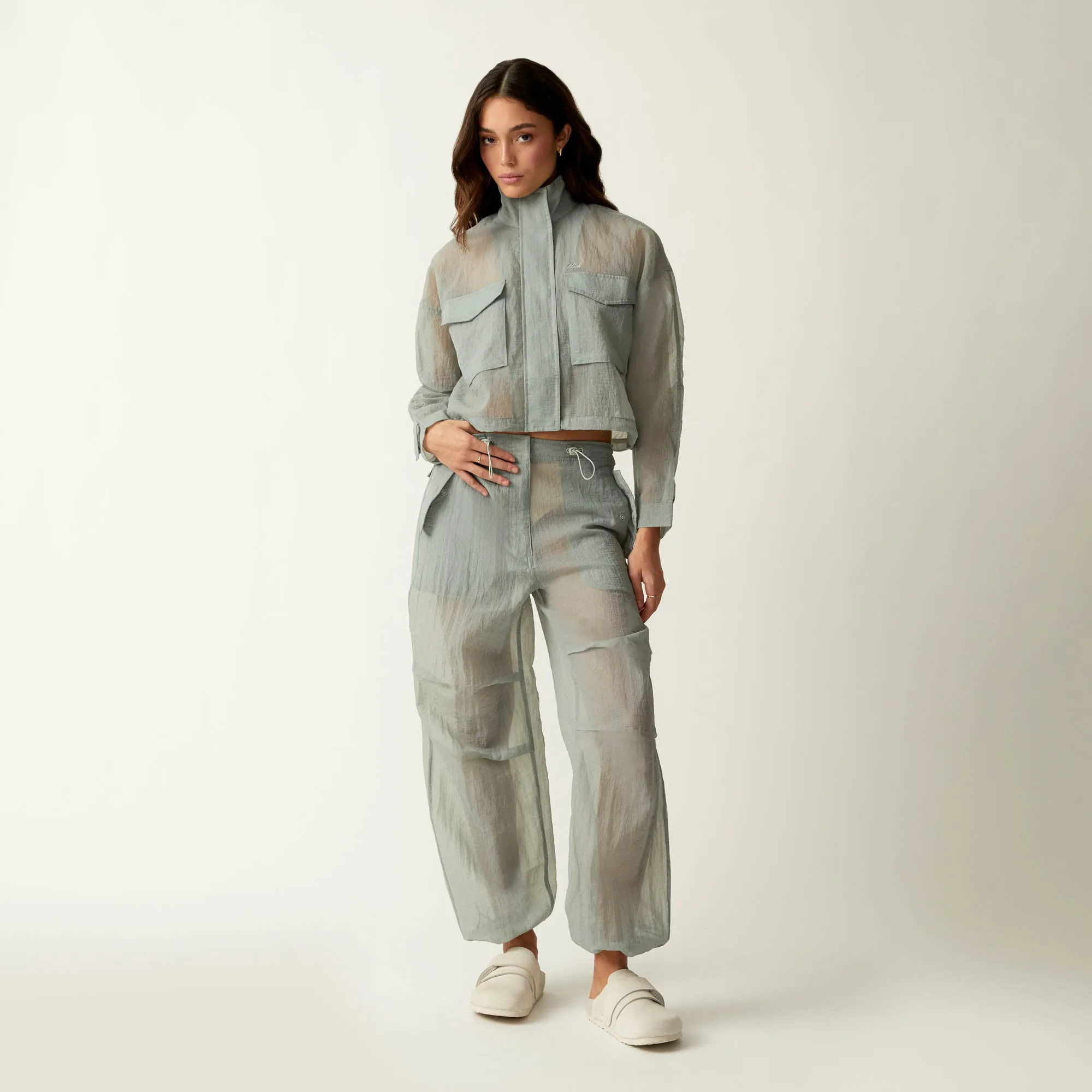 Kith Women Shiloh Cropped Surplus Jacket - Culver