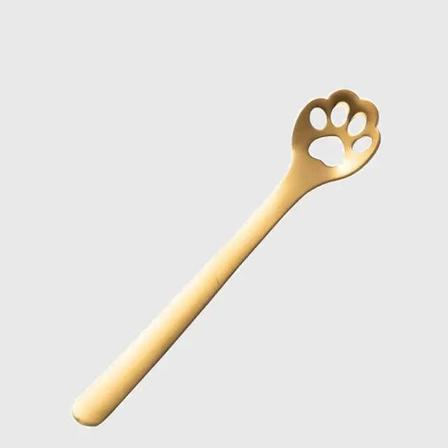 Kitty Paw Spoons & Stirrers (4 pieces)