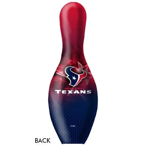 KR Strikeforce NFL on Fire Pin Houston Texans Bowling Pin