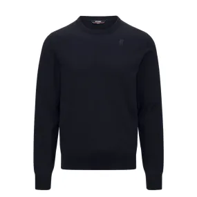 Maglione Uomo K-Way Sebastien Cotton PS Blu