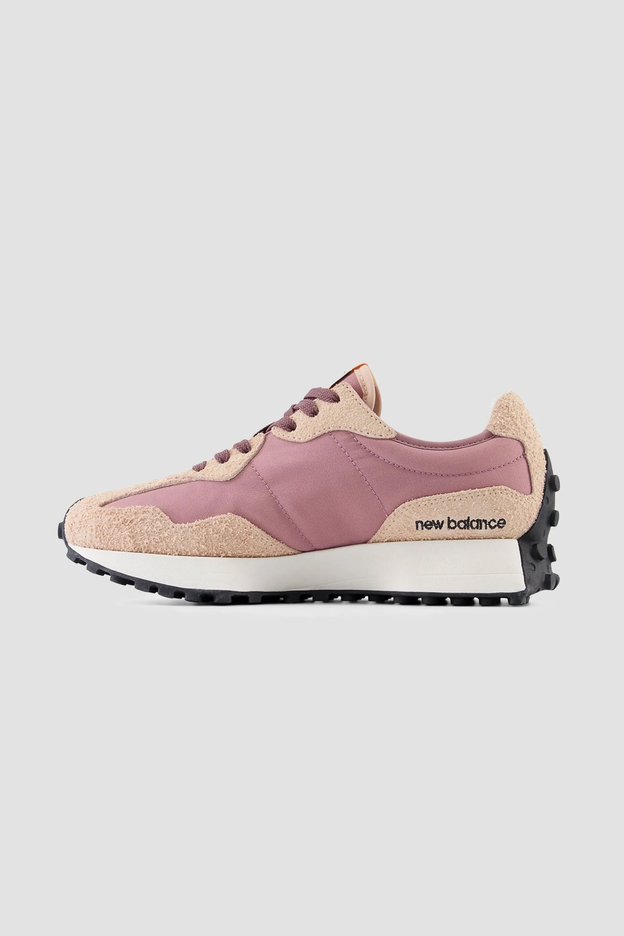 New Balance Women's 327 Sneaker in Pink Black