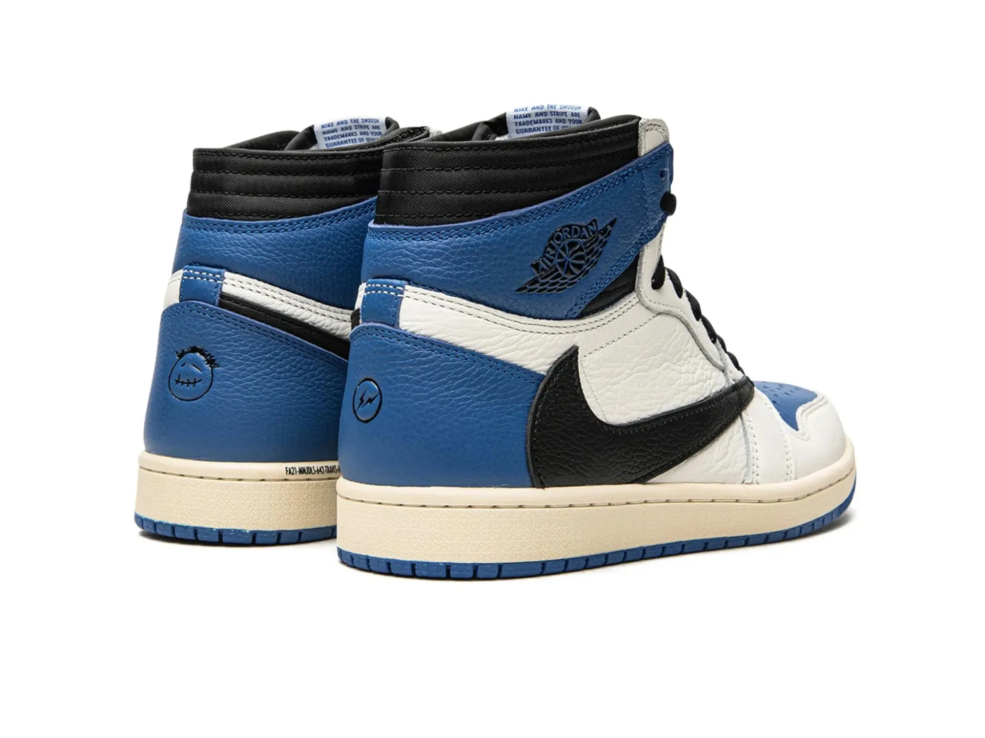 Nike Air Jordan 1 Retro High Travis Scott Fragment "Military Blue"