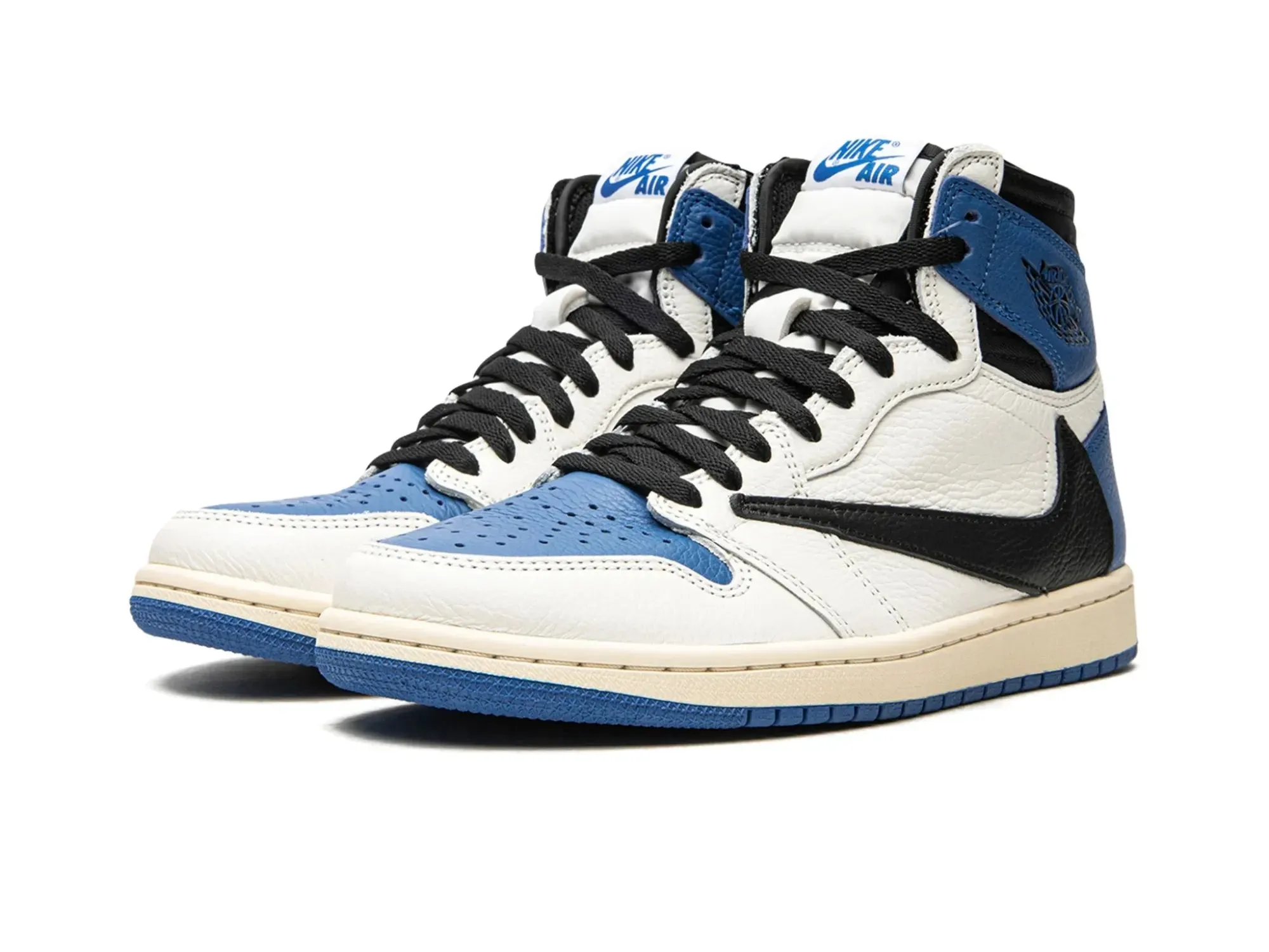 Nike Air Jordan 1 Retro High Travis Scott Fragment "Military Blue"