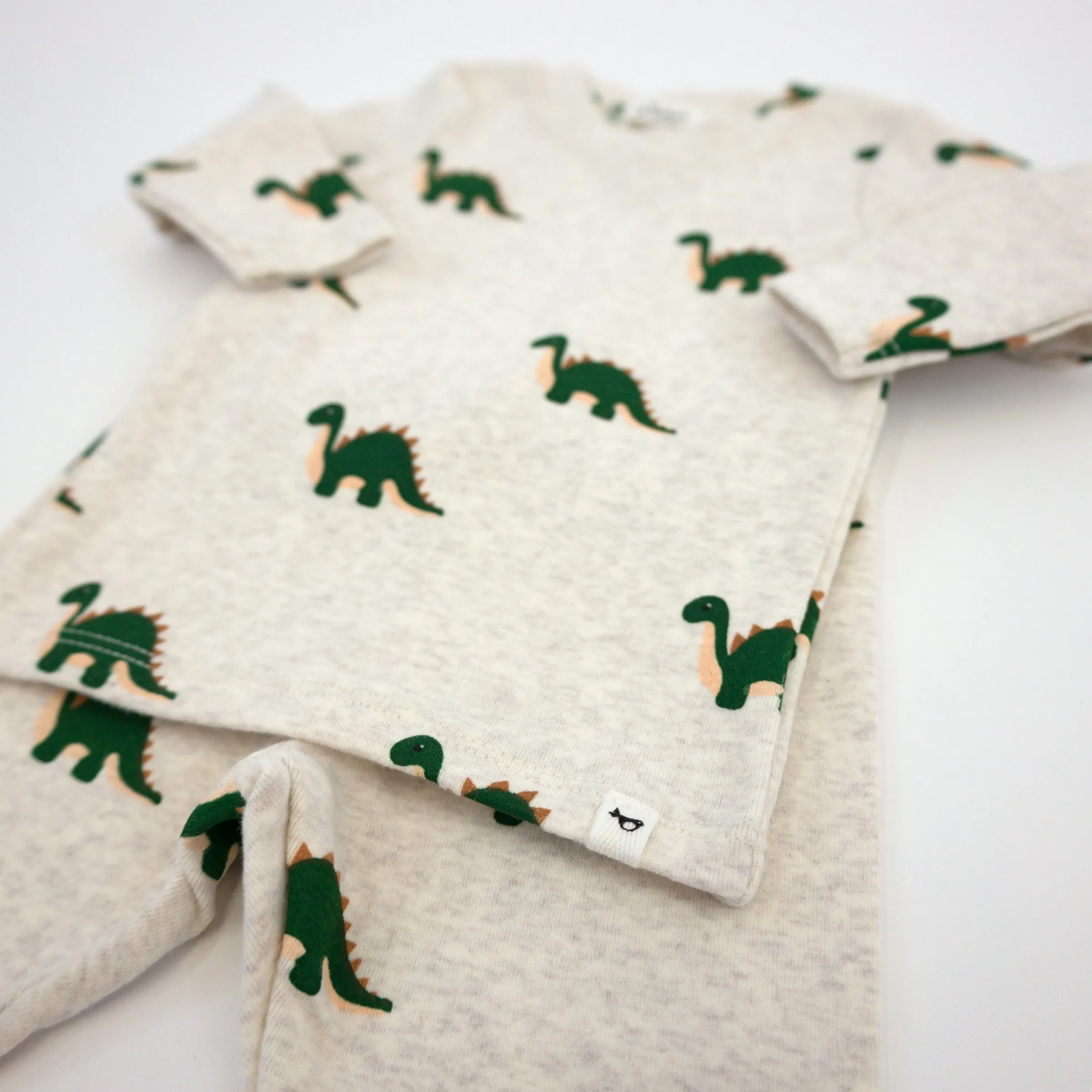 oh baby! Two Piece Set - Dinosaur Print - Malt