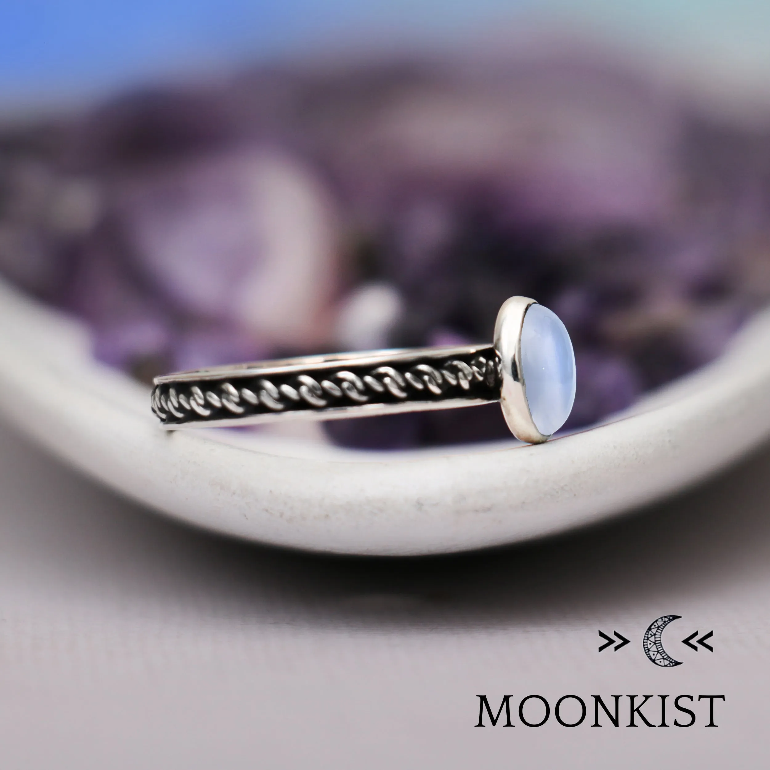 Oval Cabochon Ring for Women | Moonkist Designs