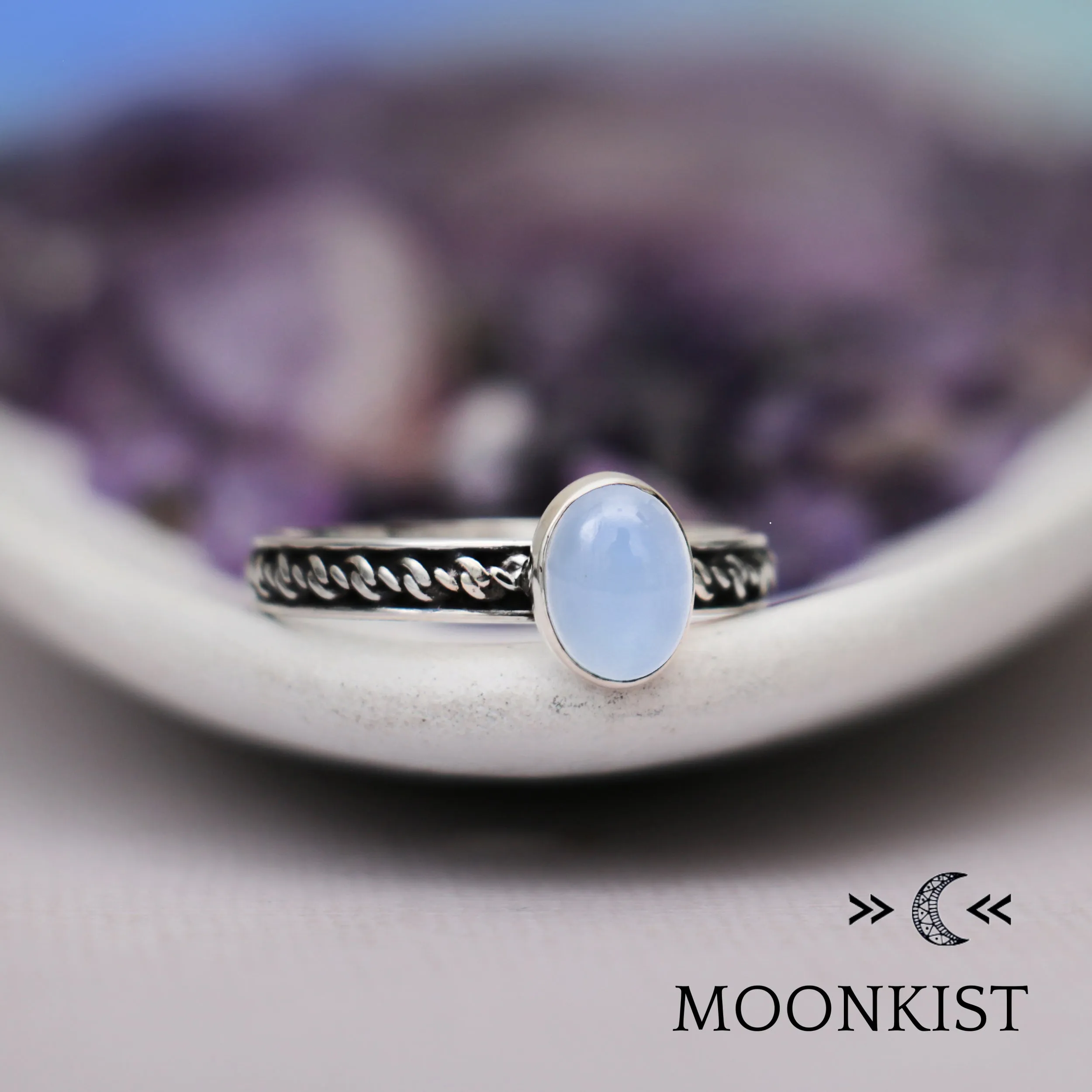 Oval Cabochon Ring for Women | Moonkist Designs