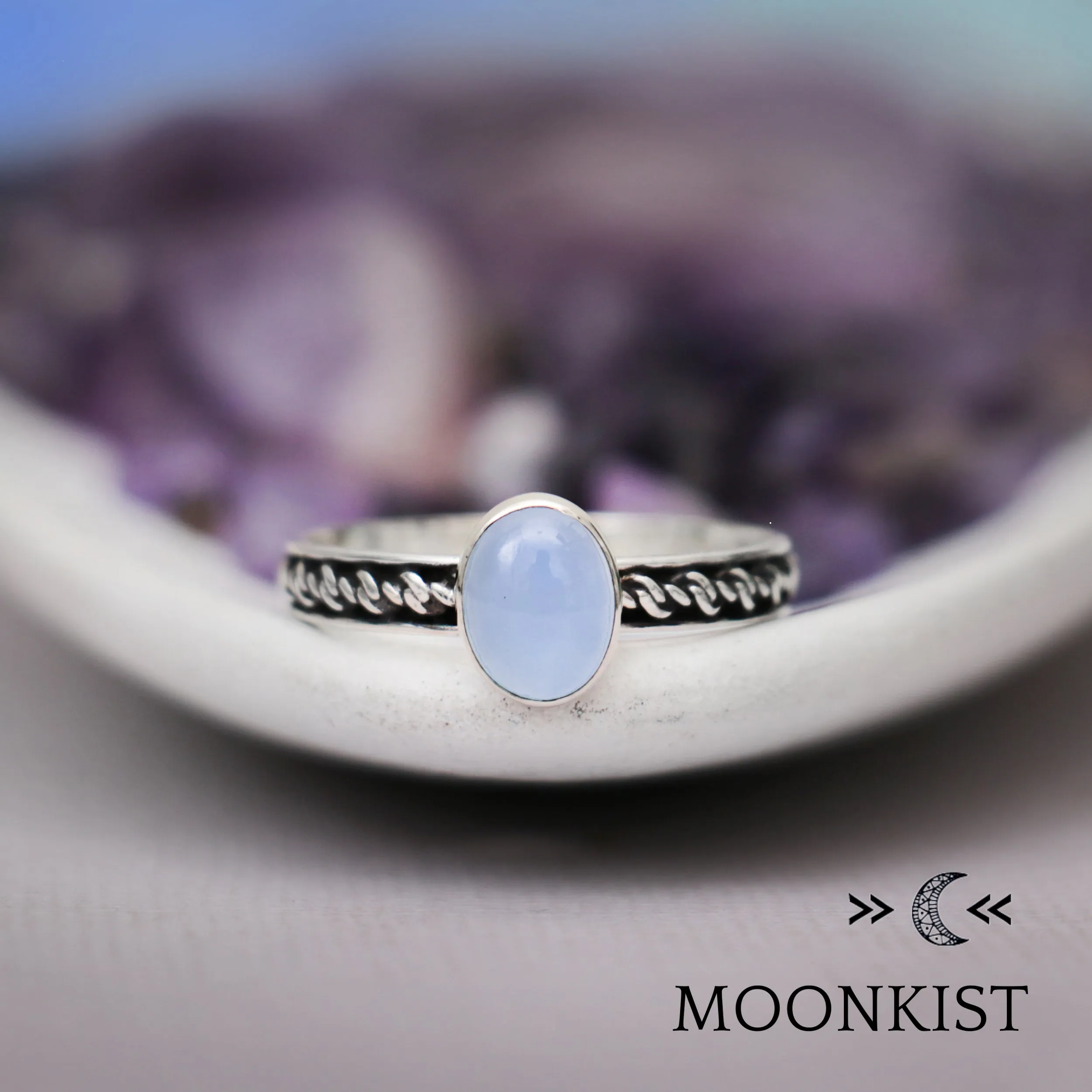 Oval Cabochon Ring for Women | Moonkist Designs