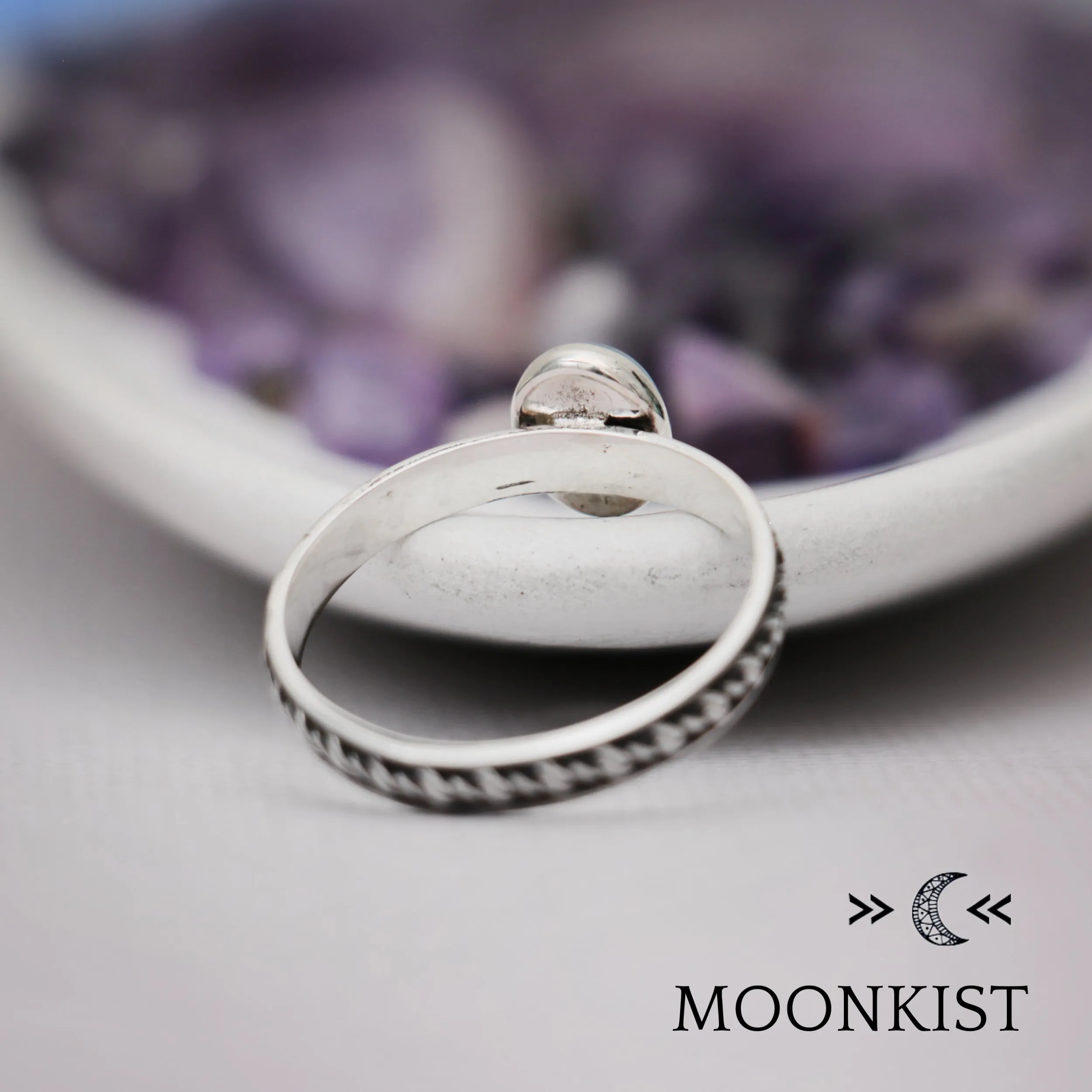 Oval Cabochon Ring for Women | Moonkist Designs