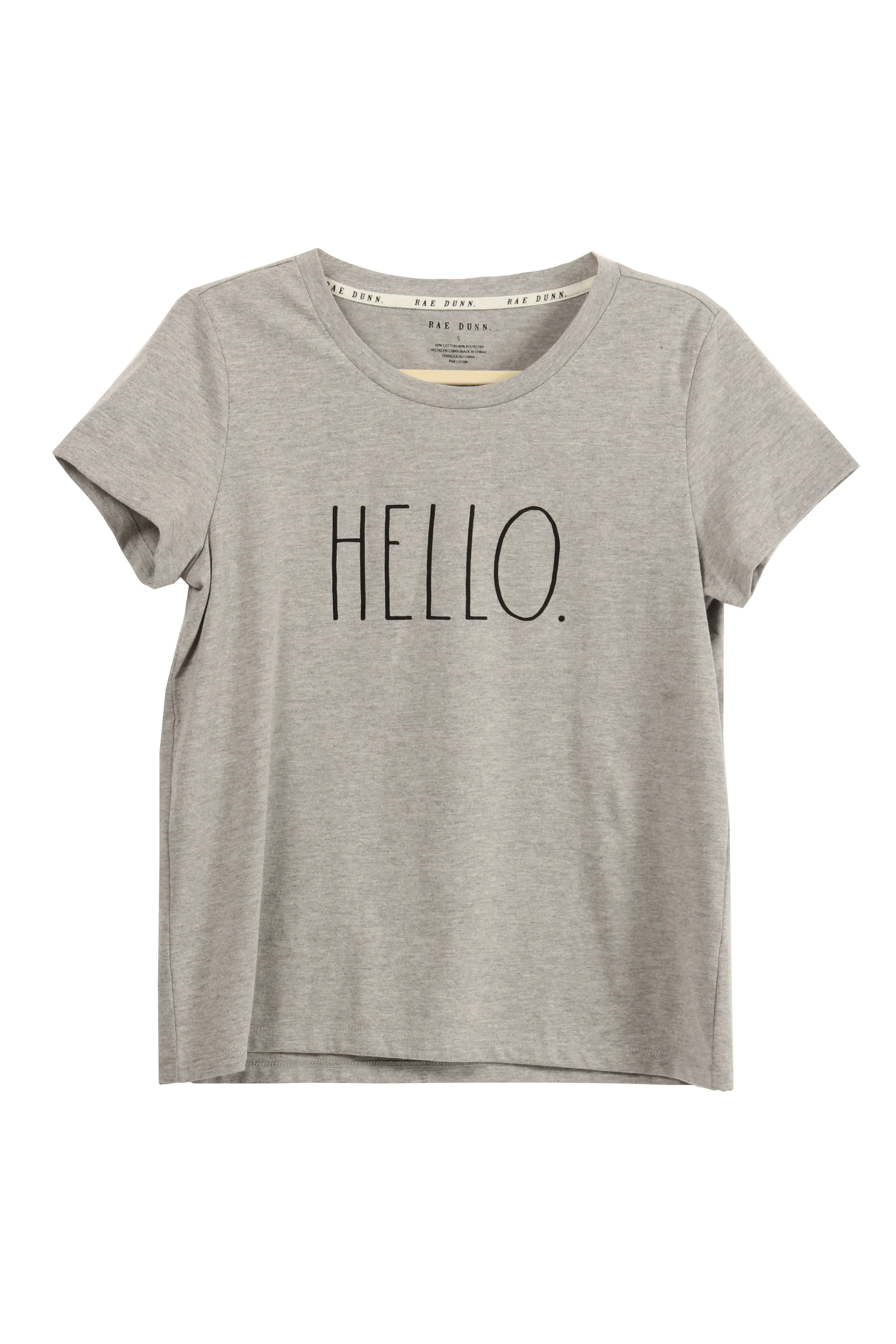 Women's "HELLO" Short Sleeve Icon T-Shirt